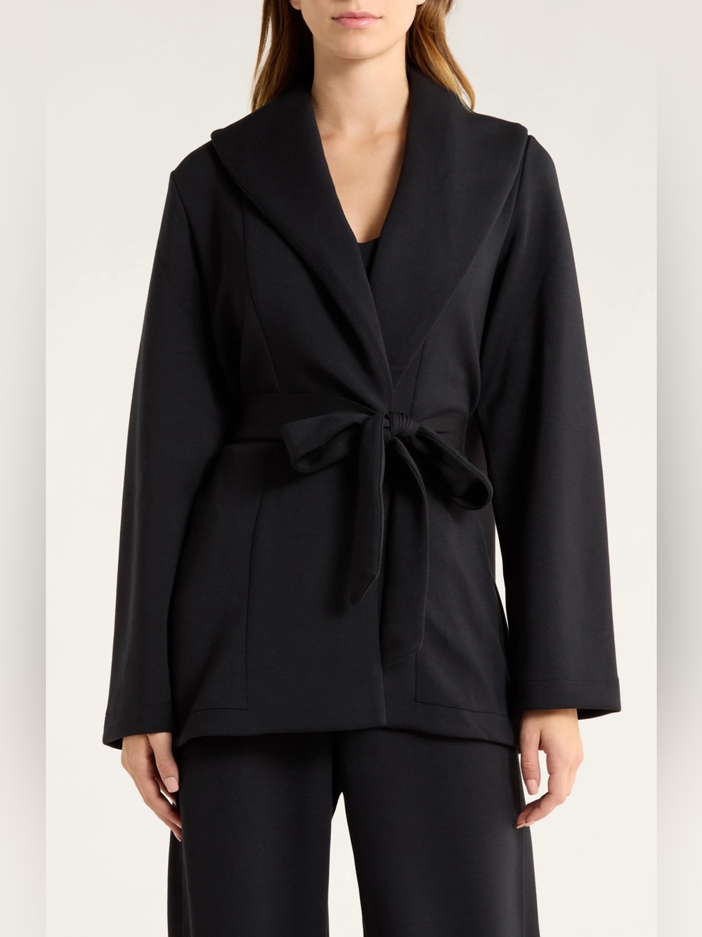 SPANX Airessentials Luxe Wrap in Very Blackβ Size Small 21968R